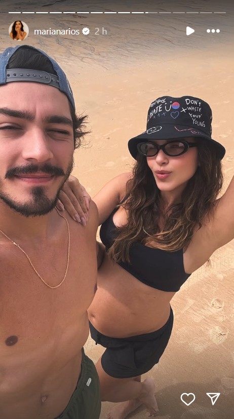 Mariana Rios e Juca Diniz - Foto: Reprodução / Instagram