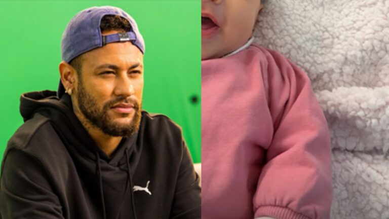 Neymar Jr exibe registro inédito de sua filha caçula; veja