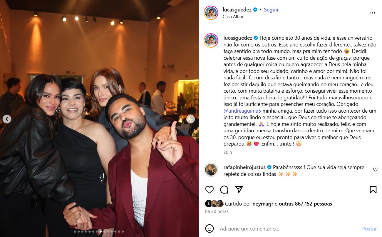 Neymar Jr curte post em que Bruna Marquezine aparece - Foto: Reprodução / Instagram