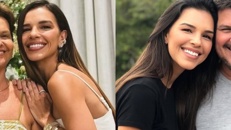 Mariana Rios com os pais - Foto: Reprodução / Instagram @marianarios