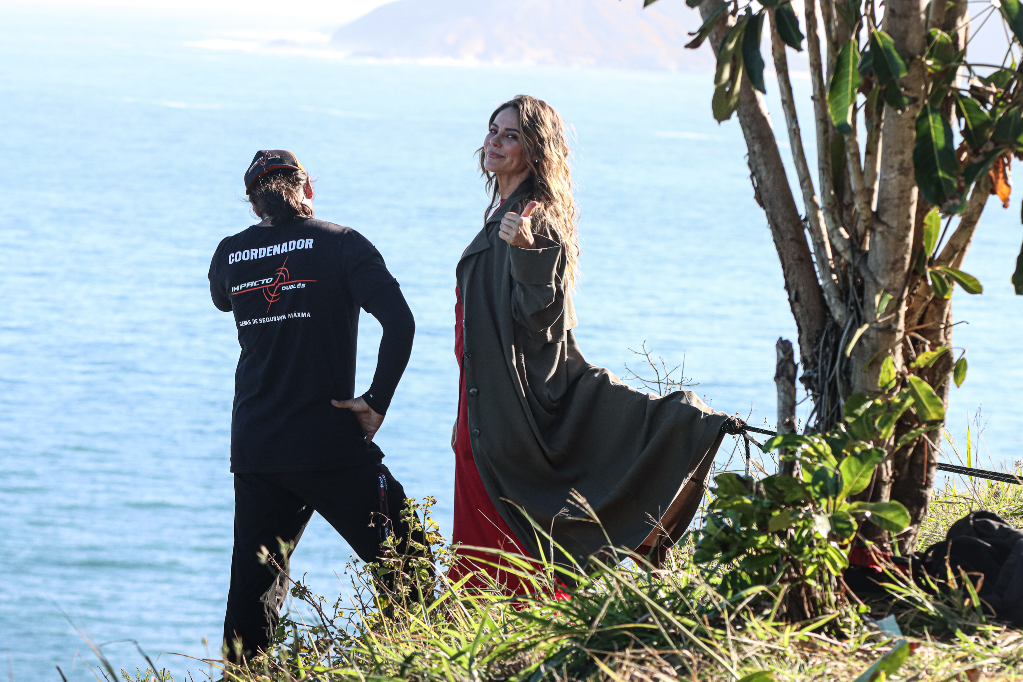 Paolla Oliveira em gravação da novela Vale Tudo, da Globo - Foto: Delson Silva / AgNews