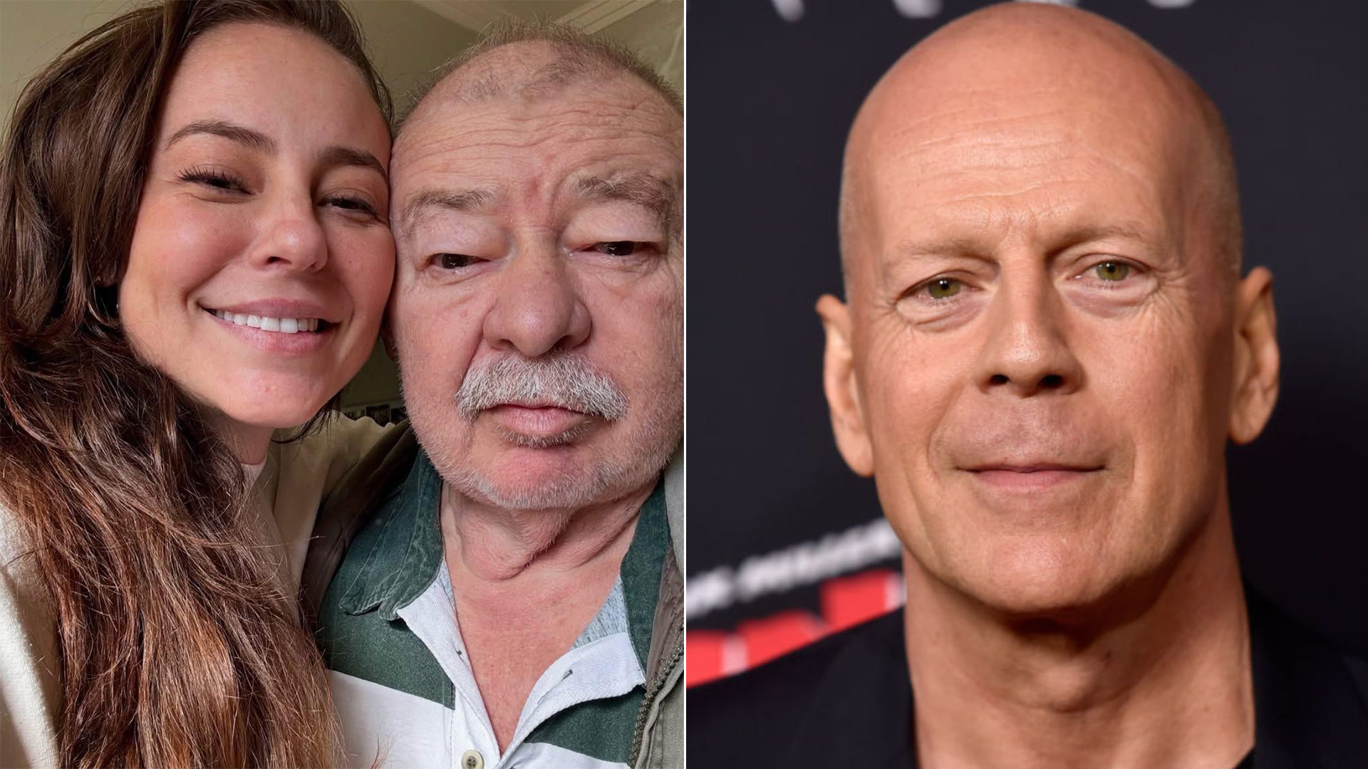 Pai de Paolla Oliveira está com a mesma doença sem cura de Bruce Willis
