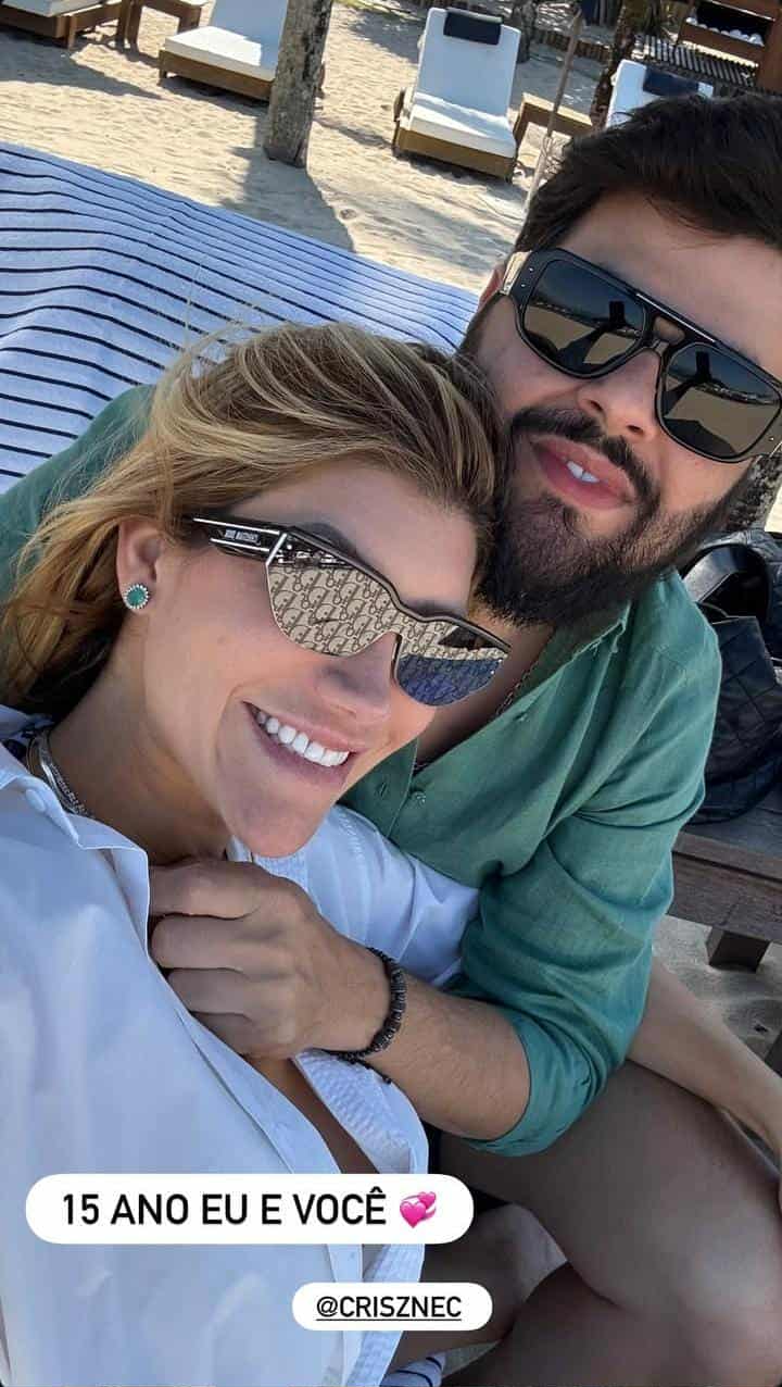 Paula Vaccari e Cristiano