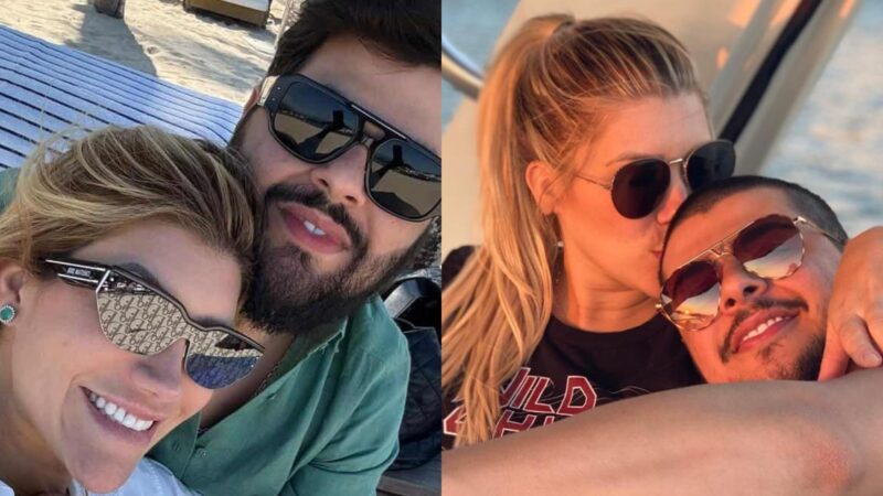 Paula Vaccari e Cristiano