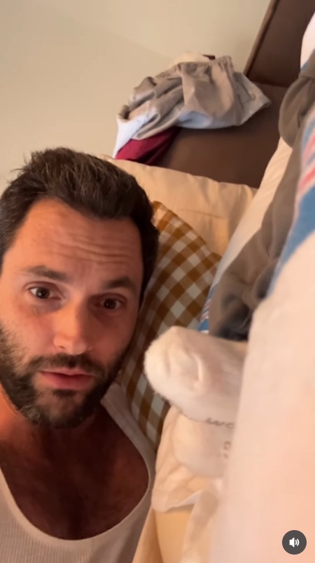 Penn Badgley é pai de três crianças - Reprodução/Instagram