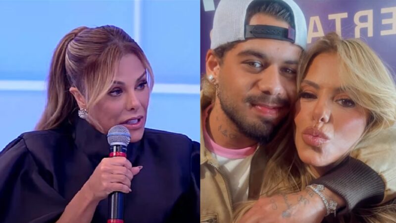 Zé Felipe e Poliana Rocha - Foto: Reprodução / Rede TV e Instagram
