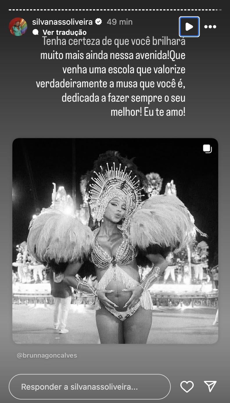 Post de Silvana Oliveira - Foto: Reprodução / Instagram @silvanassoliveira
