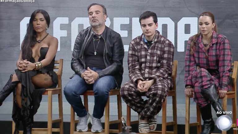 A Fazenda 17: Carol, Fabiano, Dudu e Gabily estão na primeira roça