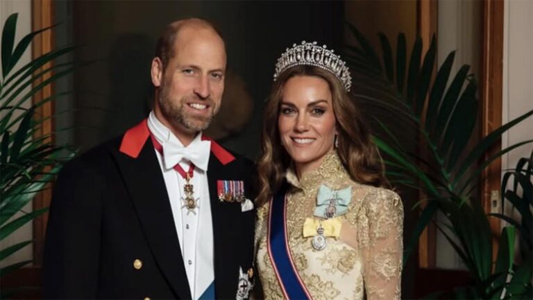 Príncipe William elogia dedicação de Kate Middleton