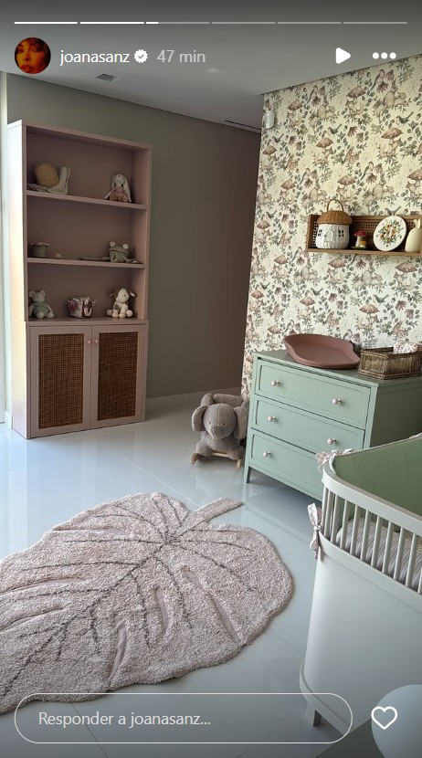 Joana Sanz mostra quarto da filha - Reprodu&ccedil;&atilde;o/Instagram