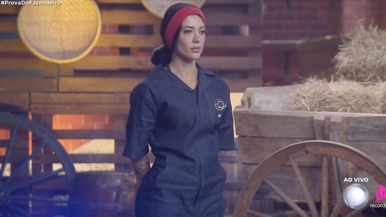 A Fazenda 17: Rayane Figliuzzi se torna a primeira fazendeira da temporada