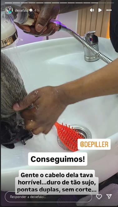 Deise Falci fala sobre Rejane Schumann &mdash; Foto: Reprodu&ccedil;&atilde;o/Instagram