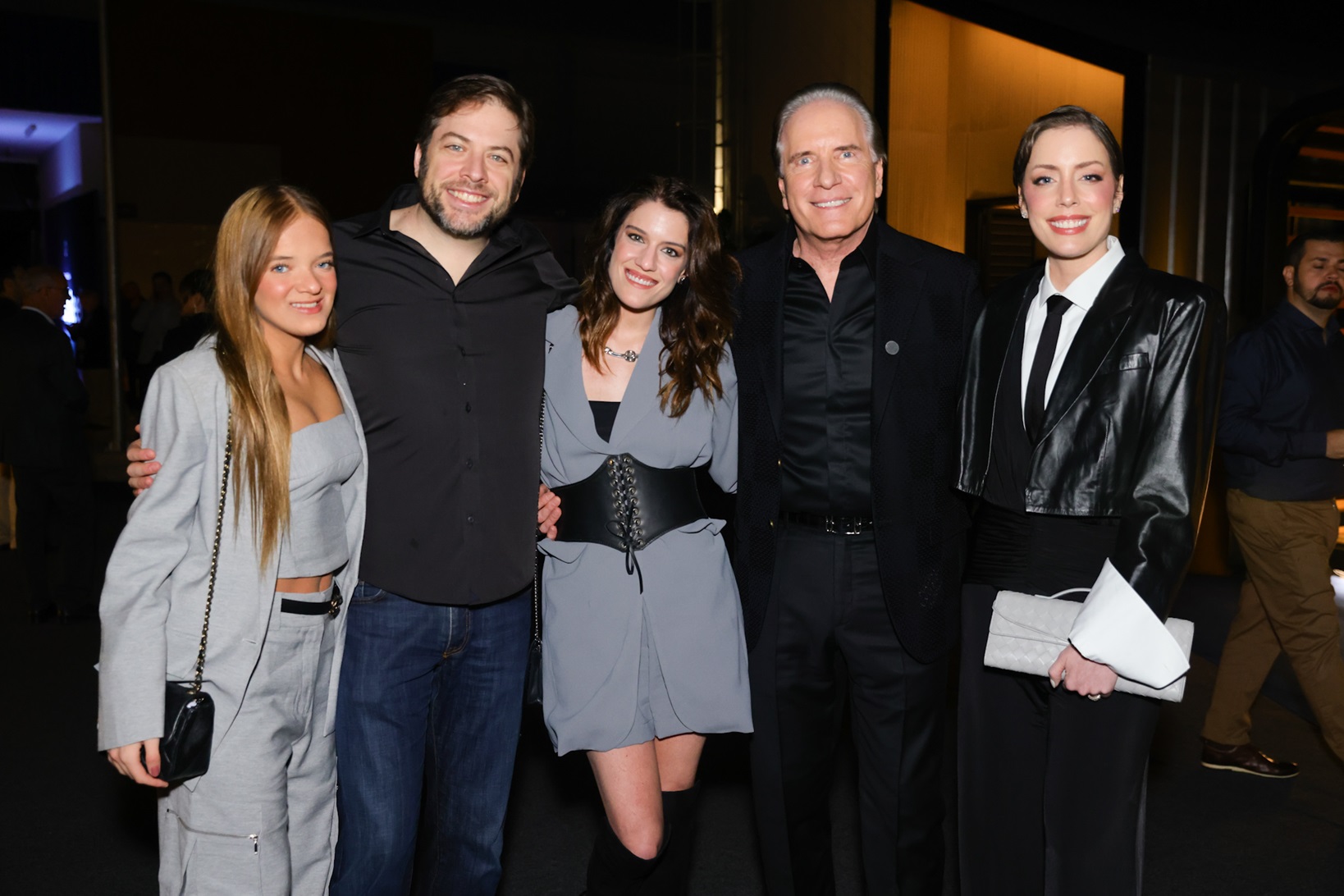 Roberto Justus com seus filhos – Foto: Lucas Ramos / Brazil News