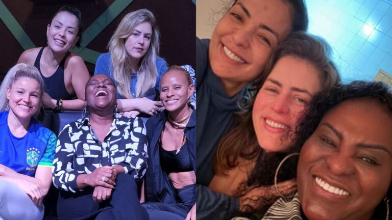 Reconciliação? Lu Andrade recebe homenagem de ex-colegas do Rouge