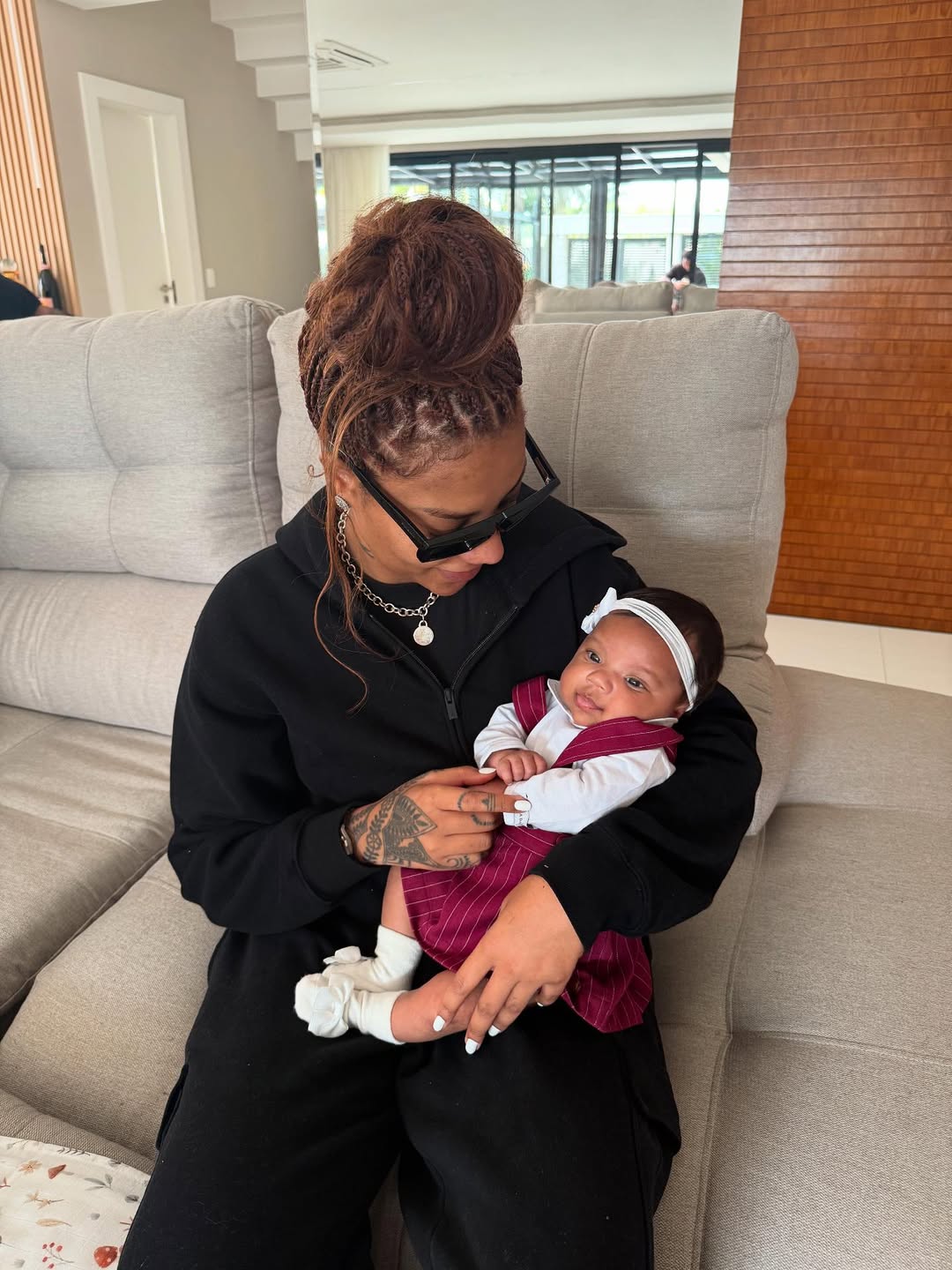Ludmilla e Zuri - Foto: Reprodu&ccedil;&atilde;o/Instagram
