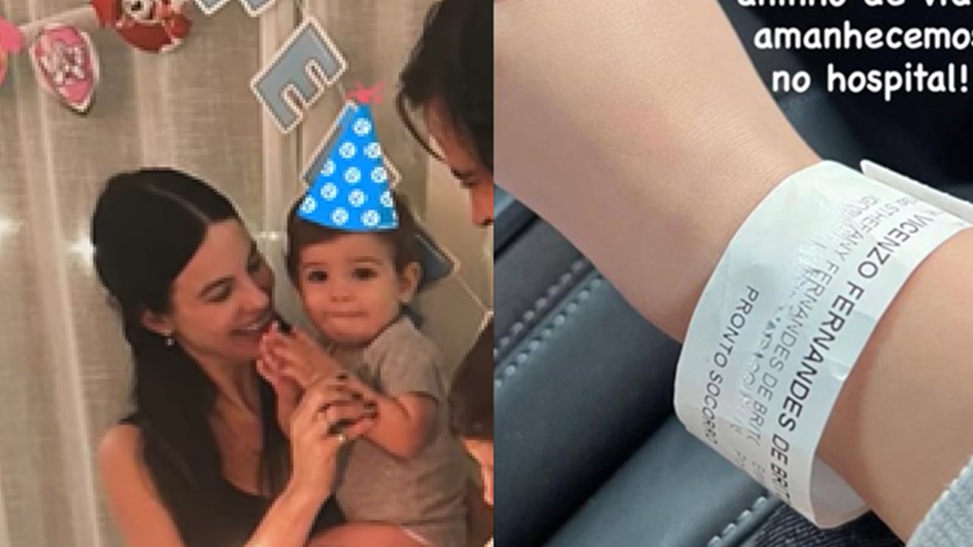 Sthefany Brito celebra aniversário do filho com festa improvisada após susto com a saúde