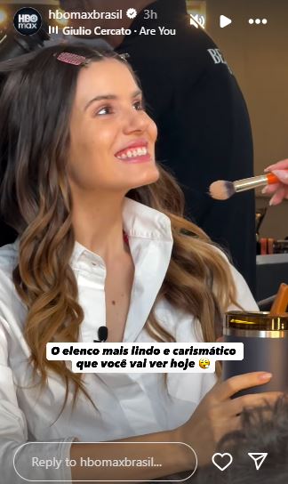 Bastidores do especial de Beleza Fatal