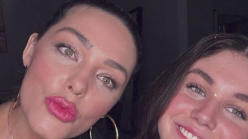 Tania Mara e a filha Maysa