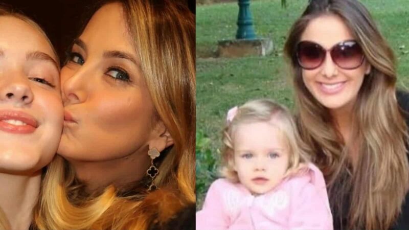 Ticiane Pinheiro comemora aniversário da afilhada, Pietra Quintela