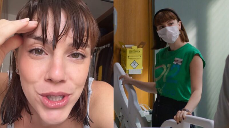 Alice Wegmann esclarece cena de Solange em 'Vale Tudo' — Foto: Reprodução/ Instagram @alicewegmann