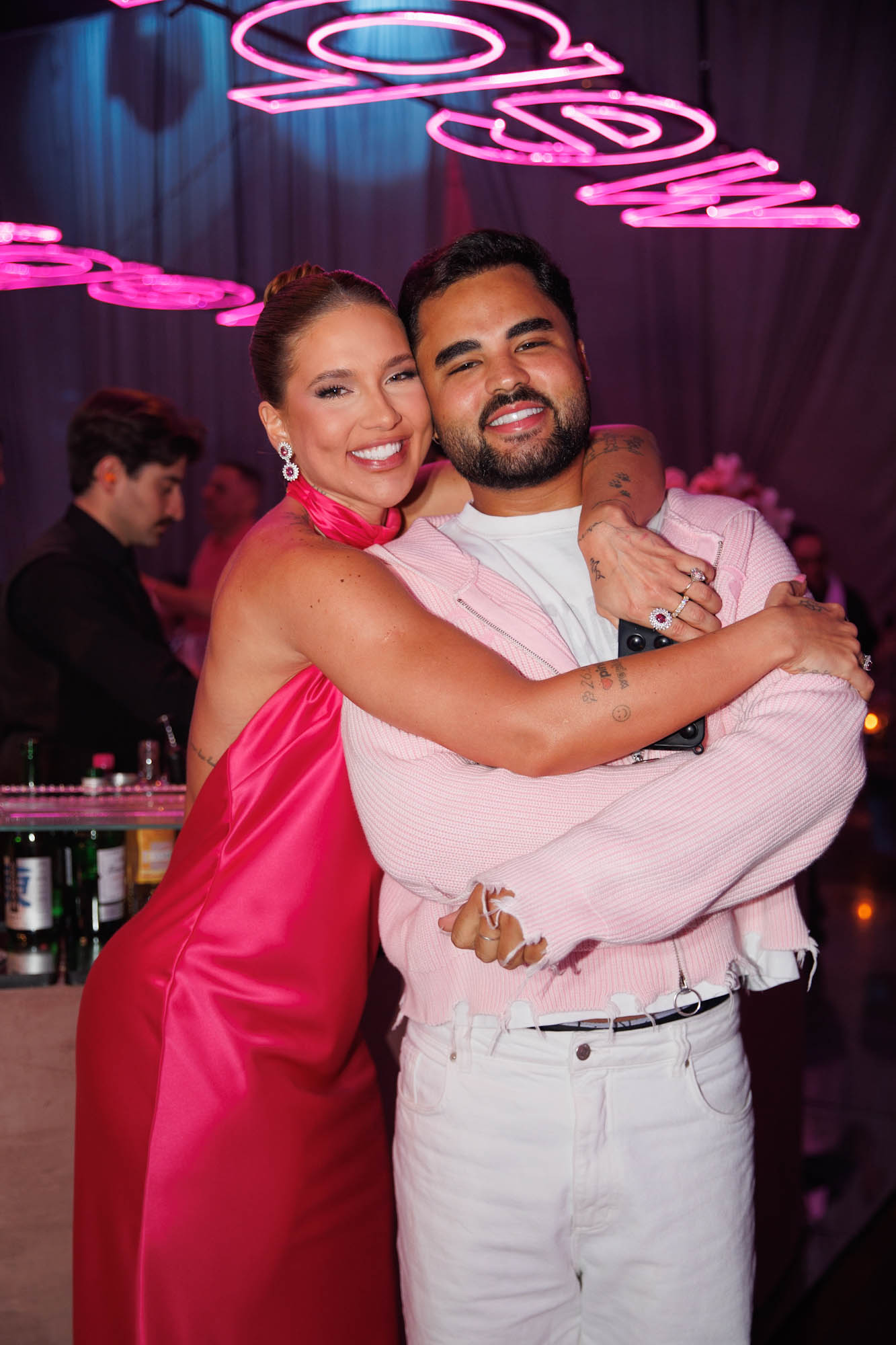 Virginia e Lucas Guedez - Foto: Brazil News