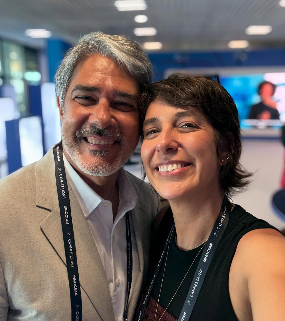 William Bonner e Natasha Dantas - Foto: Reprodu&ccedil;&atilde;o / Instagram