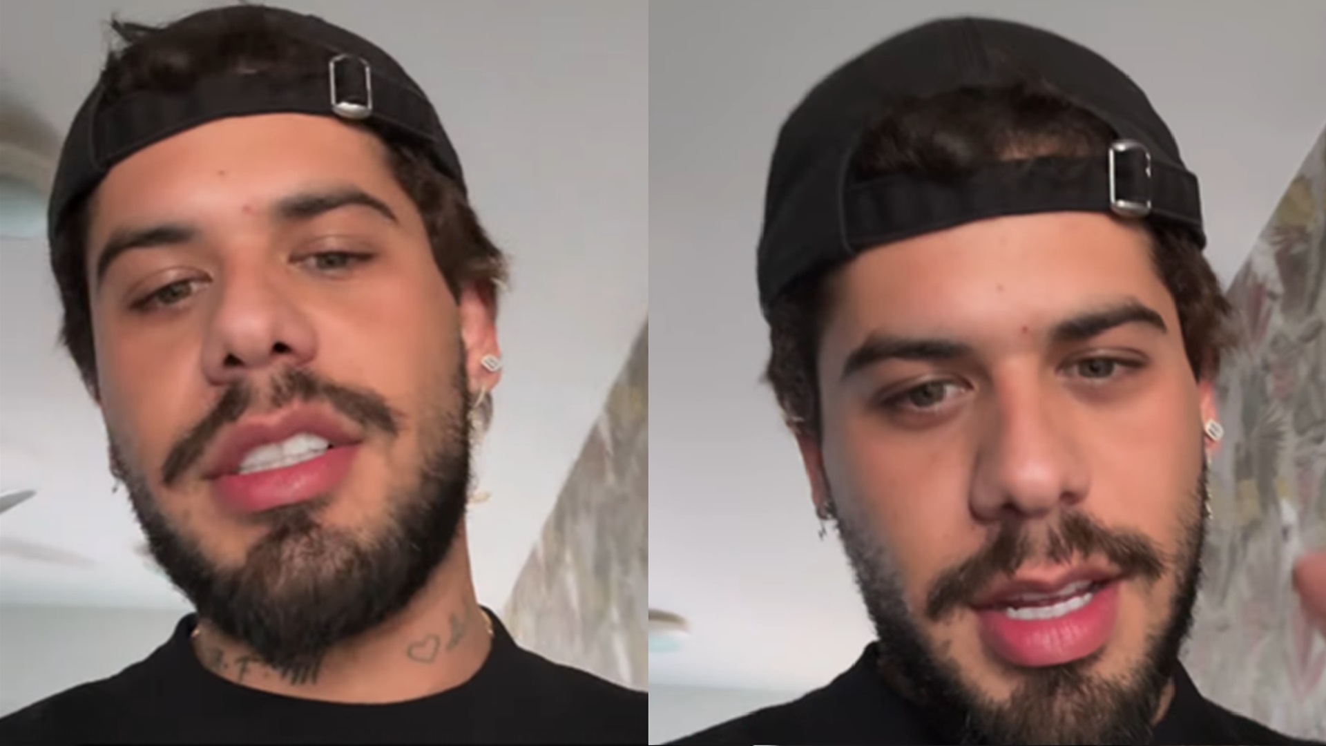 Zé Felipe fala sobre fase solteiro e revela preferência na hora do beijo