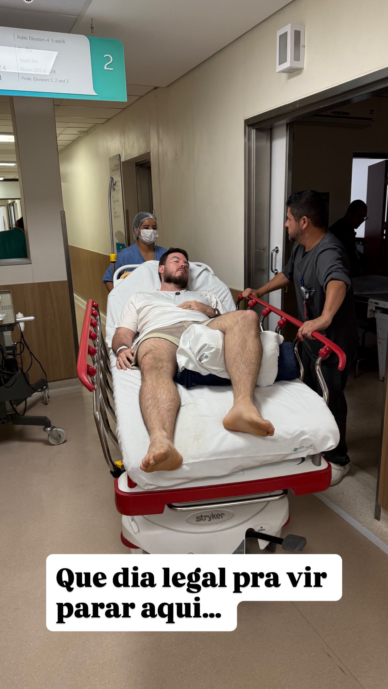 Thiago Nigro vai ao hospital - Foto: Reprodução/Instagram @thiago.nigro