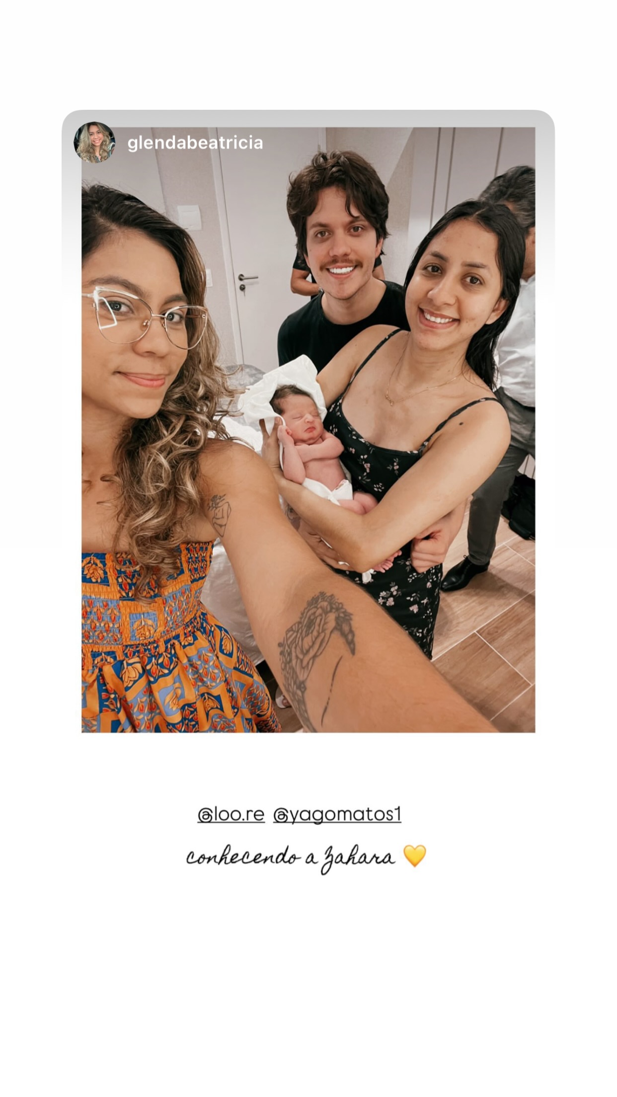 Stories repostados por Yago Mendes, o filho de Joelma - Foto: Reprodução/Instagram @yagomatos1