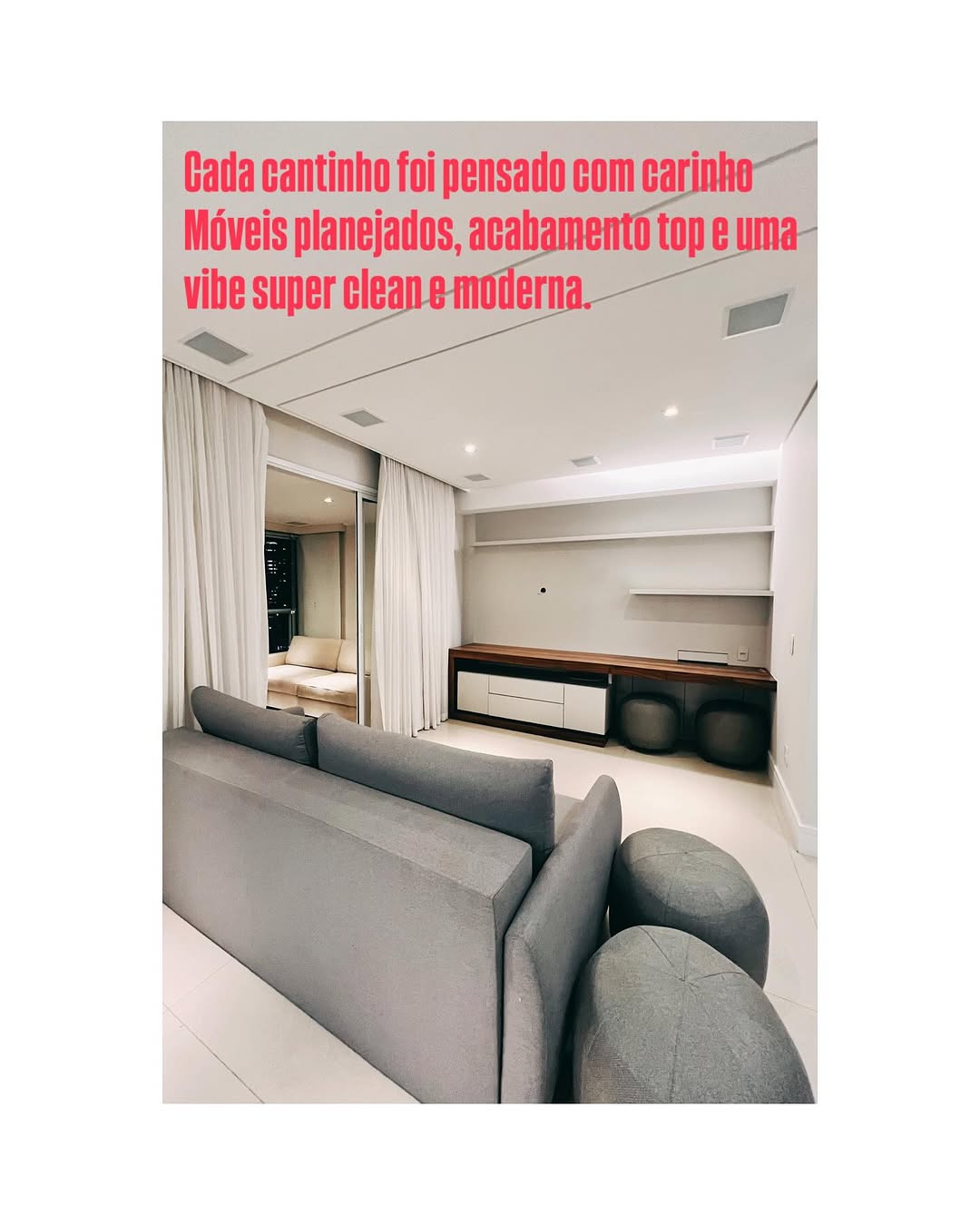 Yudi Tamashiro coloca apartamento à venda — Foto: Reprodução/Instagram @yuditamashiro