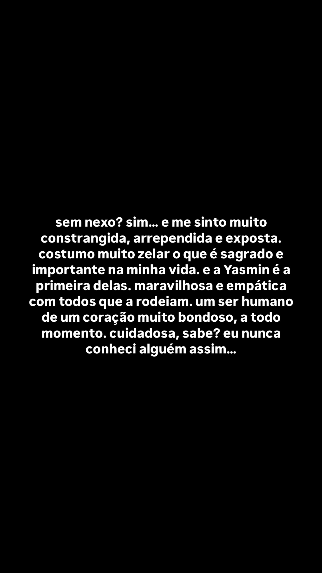Storie de Maria Venture - Reprodução @mariaventure
