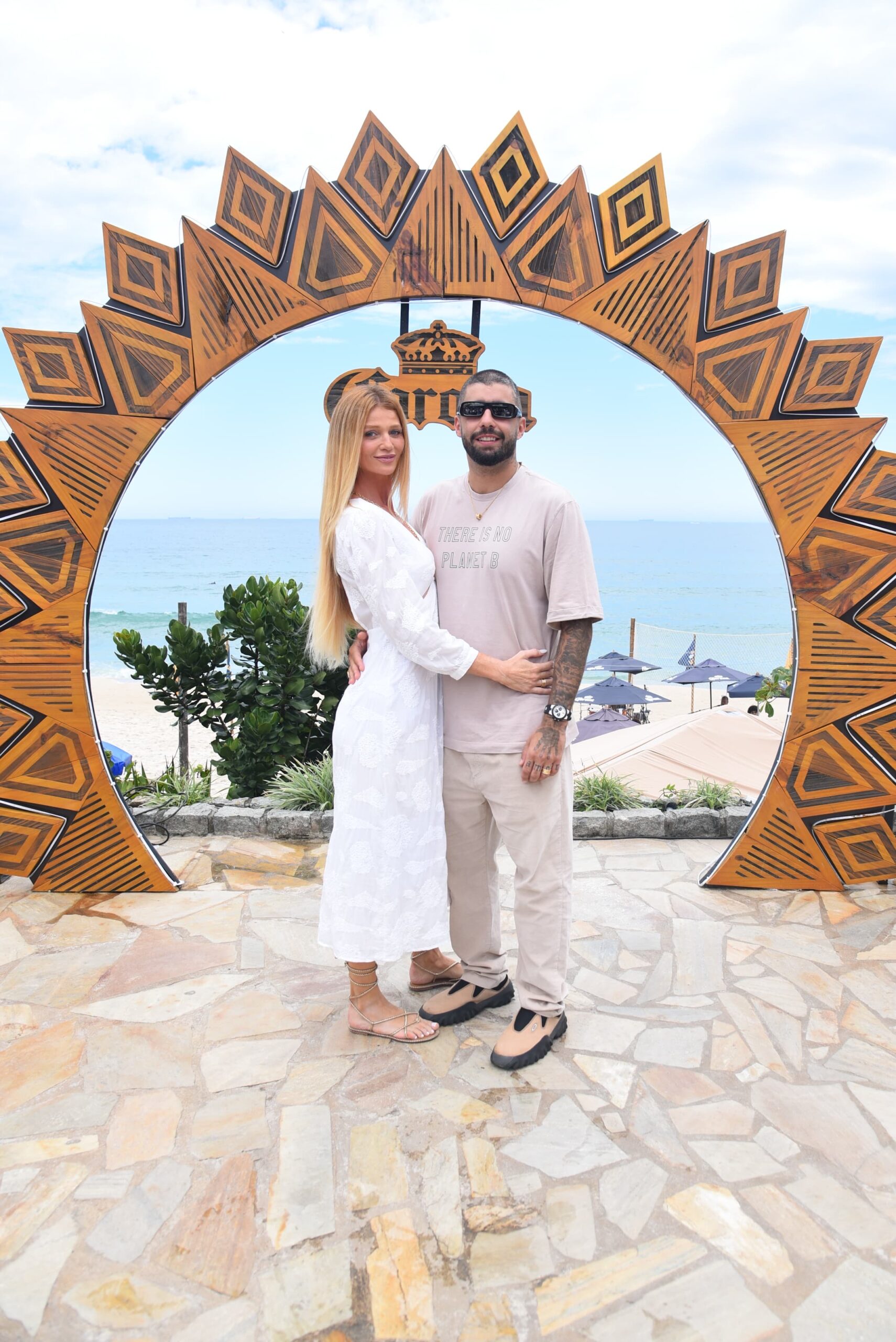 Cintia Dicker e Pedro Scooby - Foto Andy Santana / Brazil News 