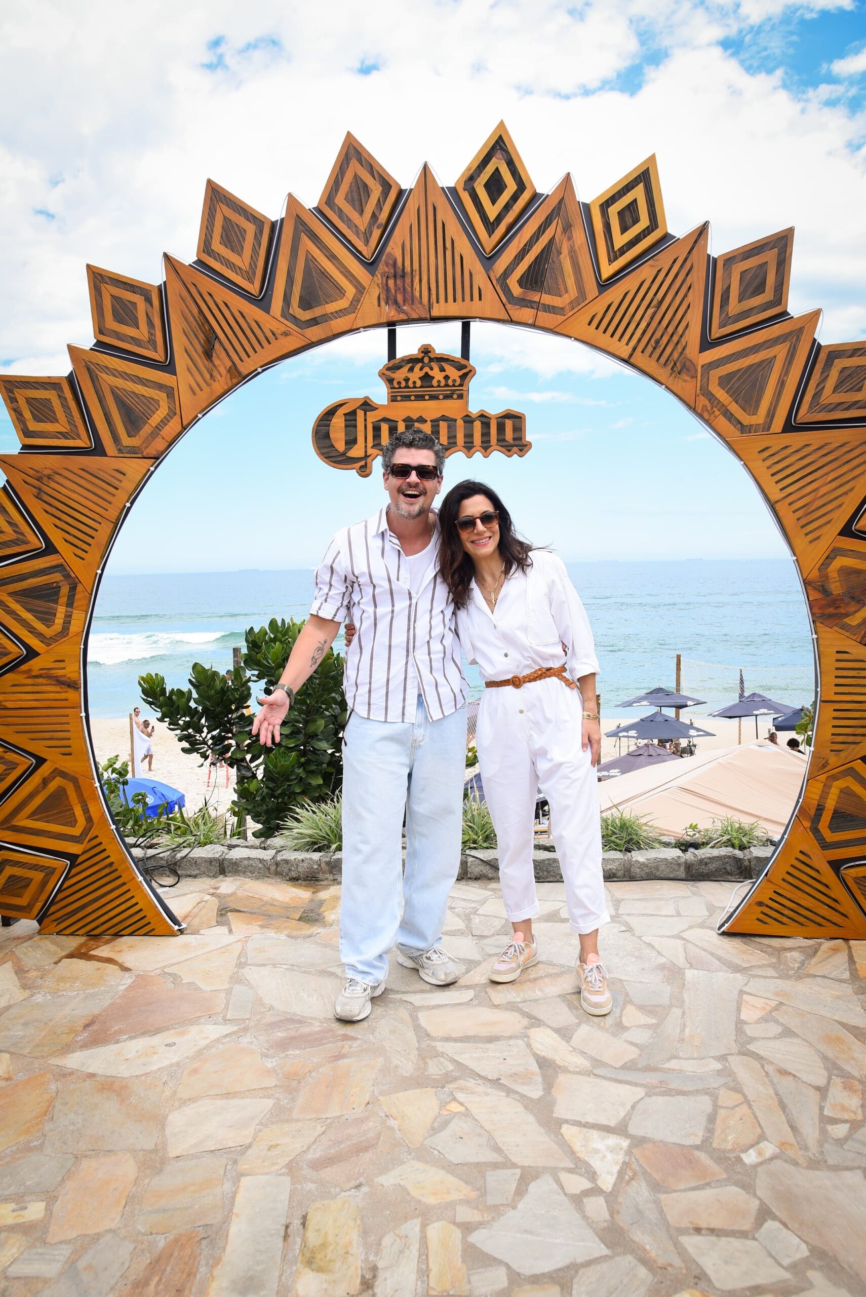 Felipe Solari e Marina Person - Foto Andy Santana / Brazil News 