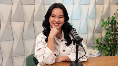 Geovanna Tominaga lançou o podcast Conversas Maternas Podcast - Foto: Divulgação