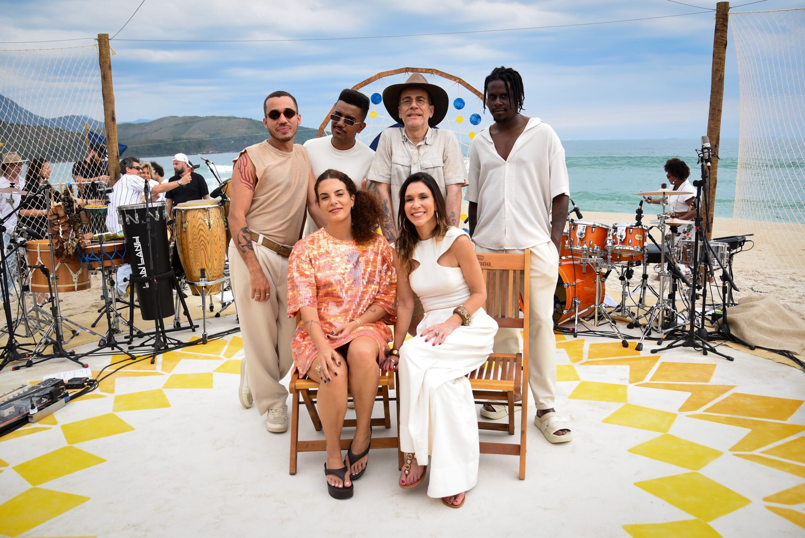 Os Garotin, Nando Reis, Céu e Sarah Oliveira - Foto Andy Santana / Brazil News 