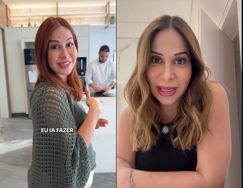 Maíra Cardi passa por mudança no visual - Foto: Reprodução -Instagram e TikTok de Maira Cardi