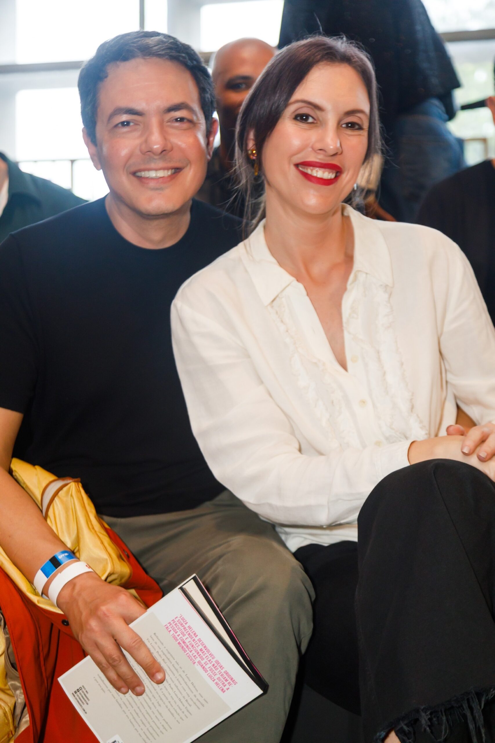 Alan Severiano e a esposa, Rachel Rubin - Foto: Patrícia Devoraes / Brazil News