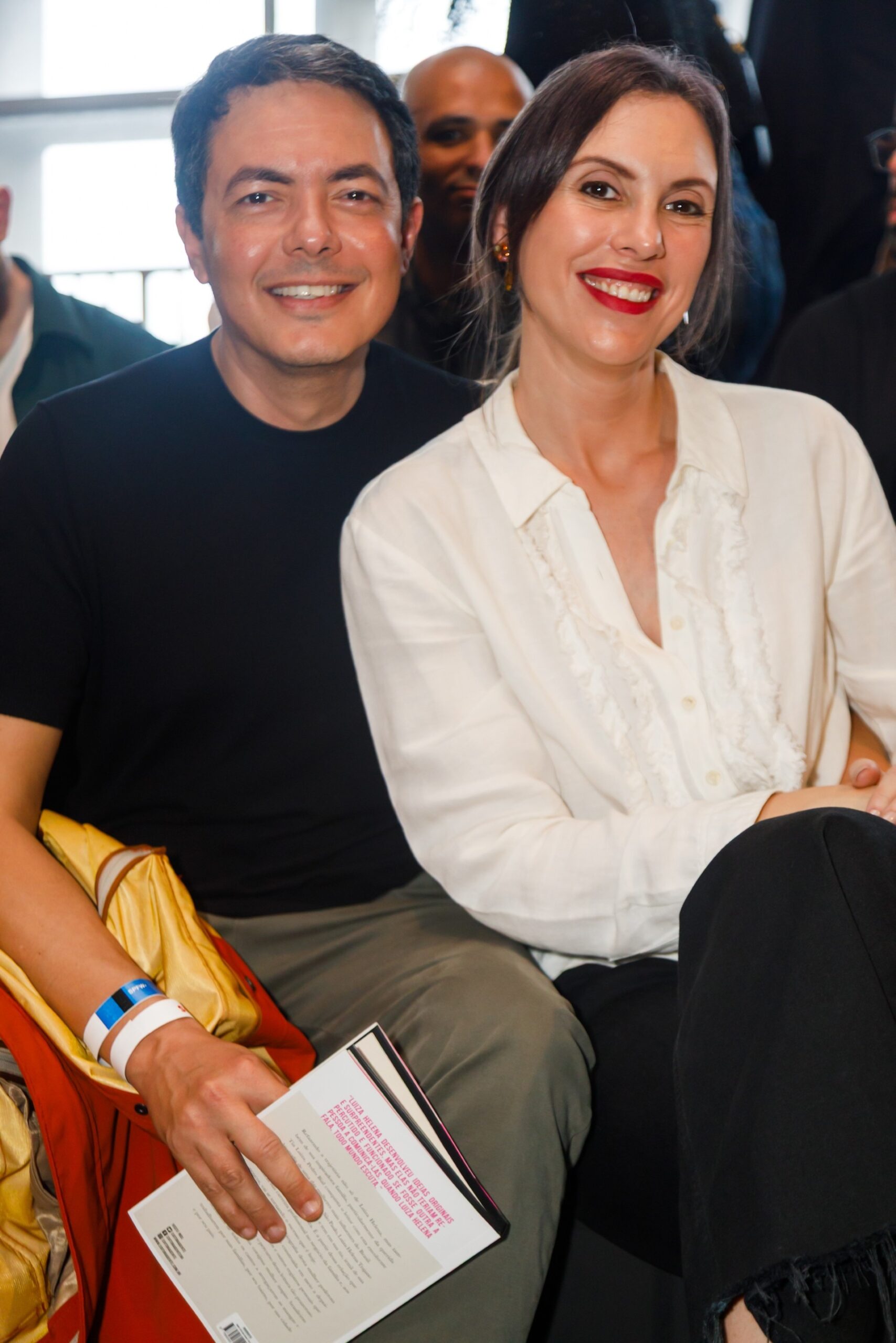 Alan Severiano e a esposa, Rachel Rubin - Foto: Patrícia Devoraes / Brazil News