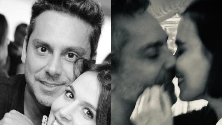 Alexandre Nero posta fotos raras com a esposa em data especial: ‘Te amo’