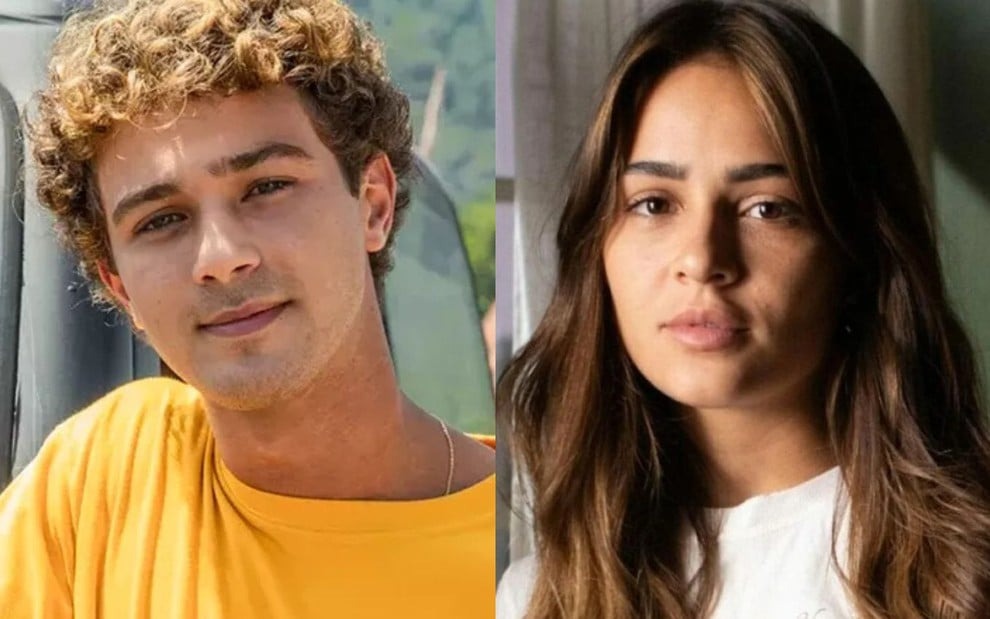 André Luiz Frambach e Giulia Buscacio - Foto: Divulgação / TV Globo