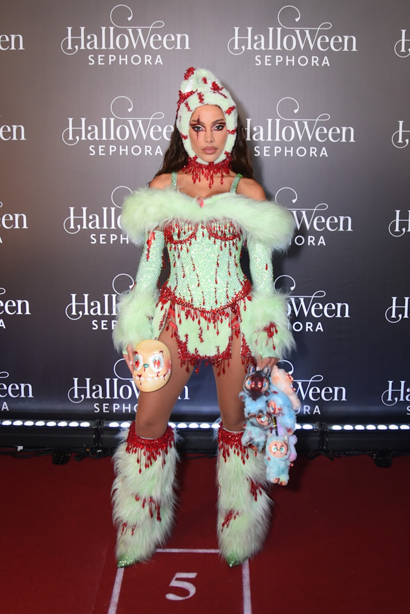 Anitta no baile de Halloween da Sephora - Andy Santana / Brazil News