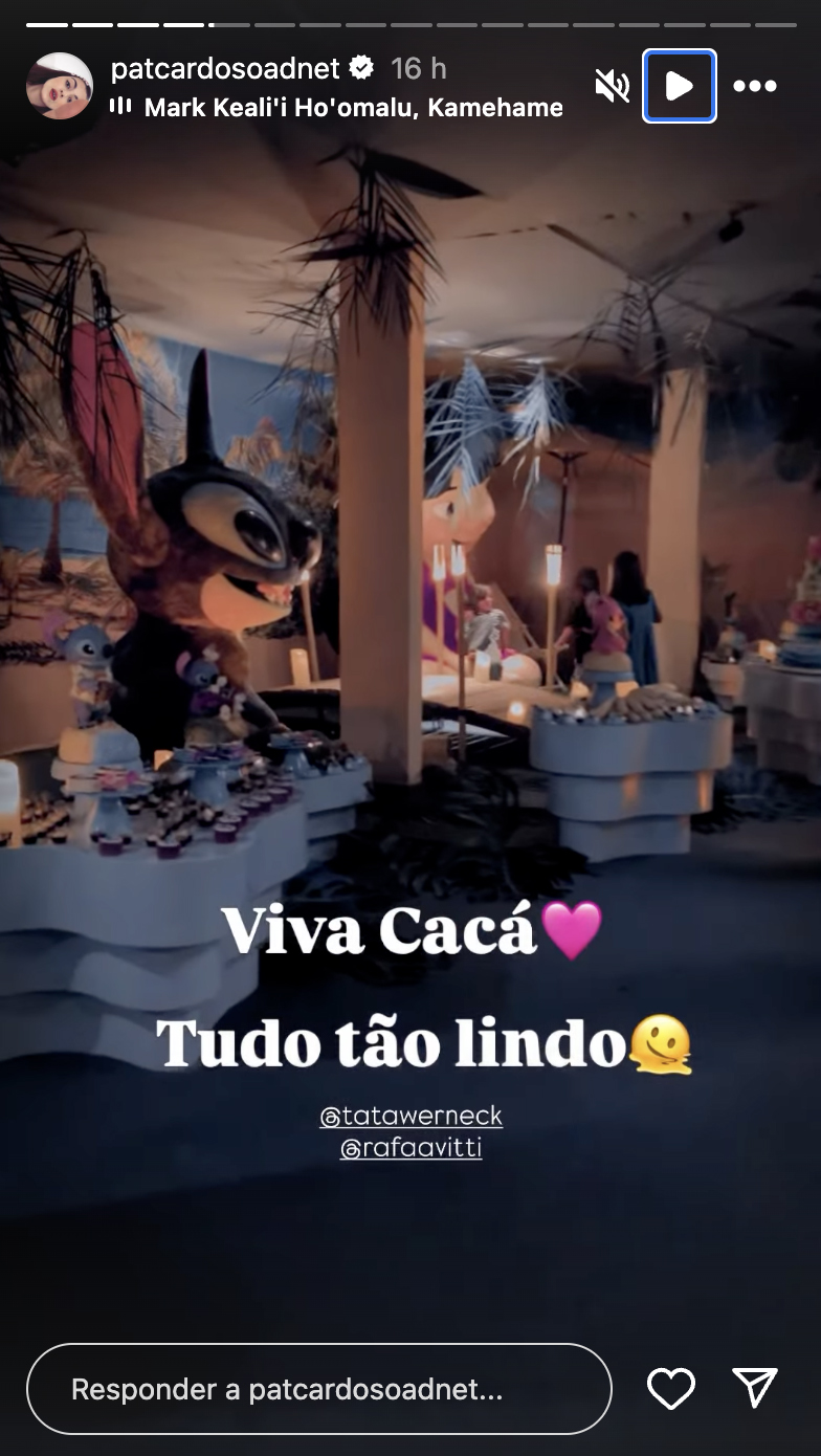 Festa de aniversário de Clara Maria - Foto: Reprodução / Instagram
