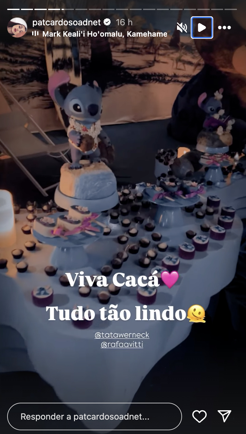 Festa de aniversário de Clara Maria - Foto: Reprodução / Instagram