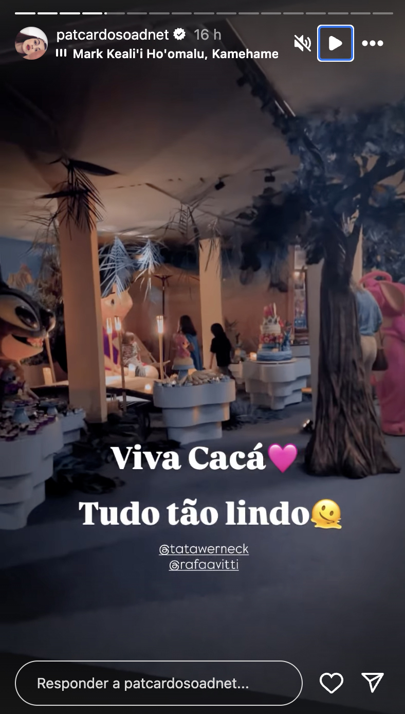 Festa de aniversário de Clara Maria - Foto: Reprodução / Instagram