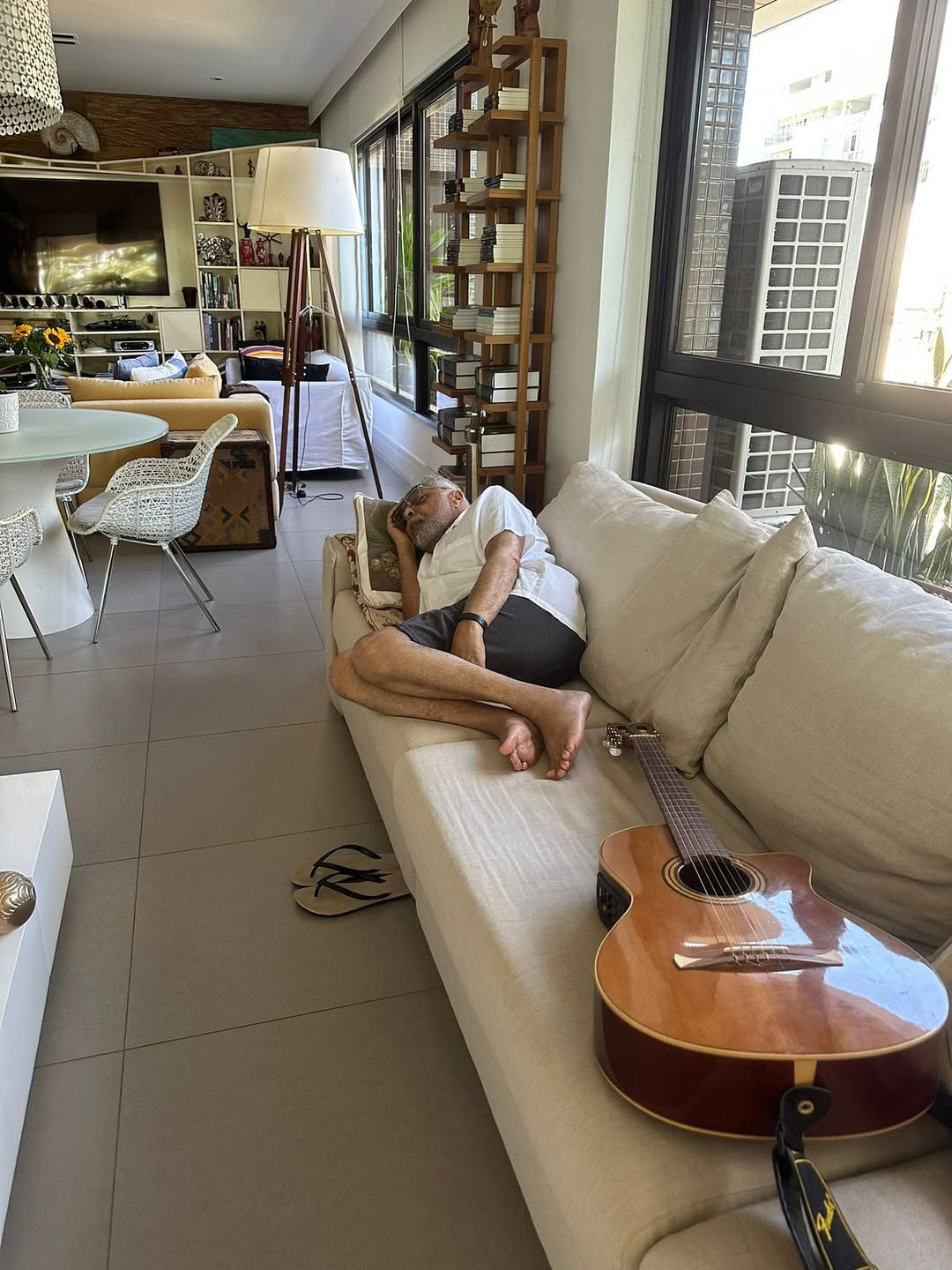 Apartamento de Gilberto Gil - Foto: Reprodução / Instagram