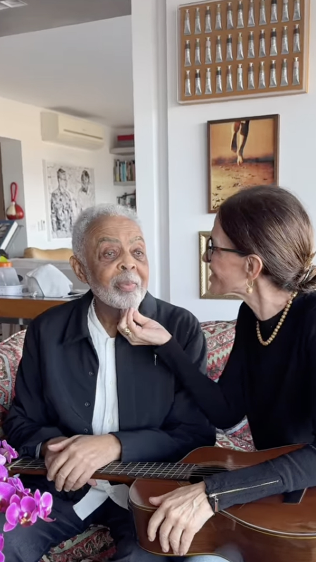 Apartamento de Gilberto Gil - Foto: Reprodução / Instagram