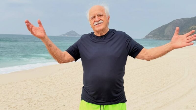 Aos 92 anos, Ary Fontoura impressiona pela boa forma; cardiologista conta os segredos da longevidade