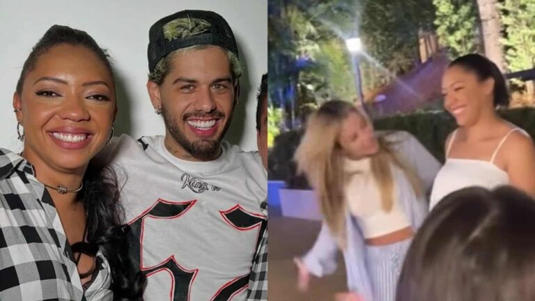 Zé Felipe e Poliana Rocha emocionam babá de Maria Flor com presentes para casamento