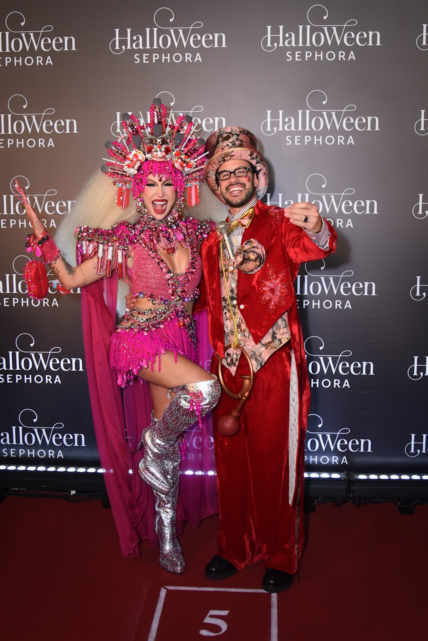 Bianca Andrade e Diego Cruz no baile de Halloween da Sephora - Foto: Andy Santana / Brazil News