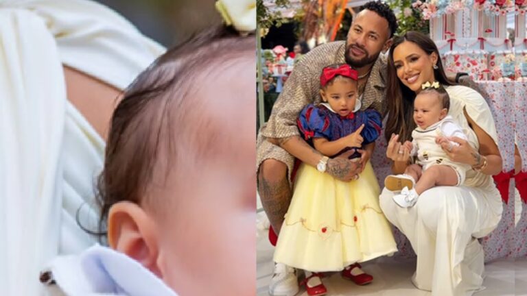 Bruna Biancardi celebra três meses de Mel, filha com Neymar Jr, com foto inédita